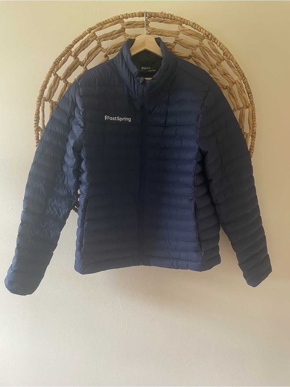 Marmot Navy Blue Lightweight Puffer Jacket